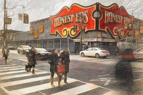 Landmark's Last Moments - Honest Ed's- Toronto, ON - Krajewski