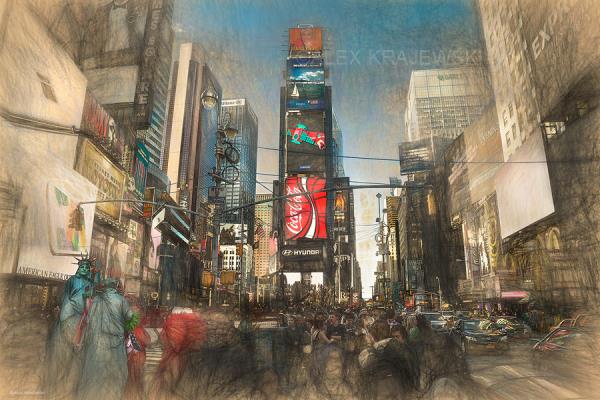 Times Square Fun - New York - Krajewski