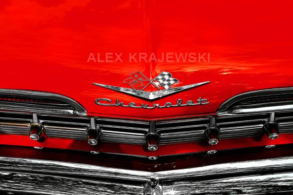 Red Chevrolet Impala - Krajewski