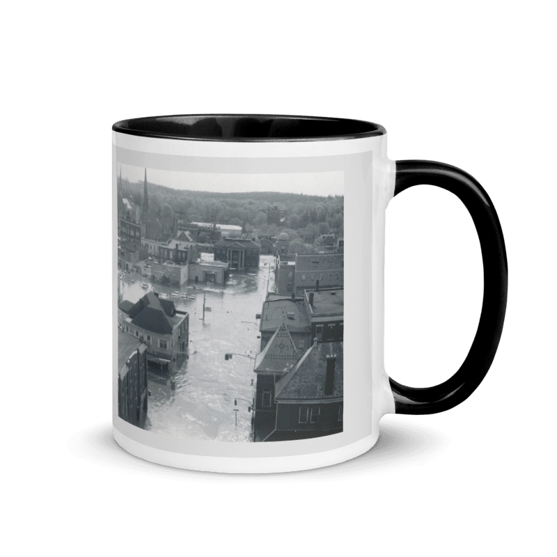 Mug-Dickson Street in Flood of 1974 