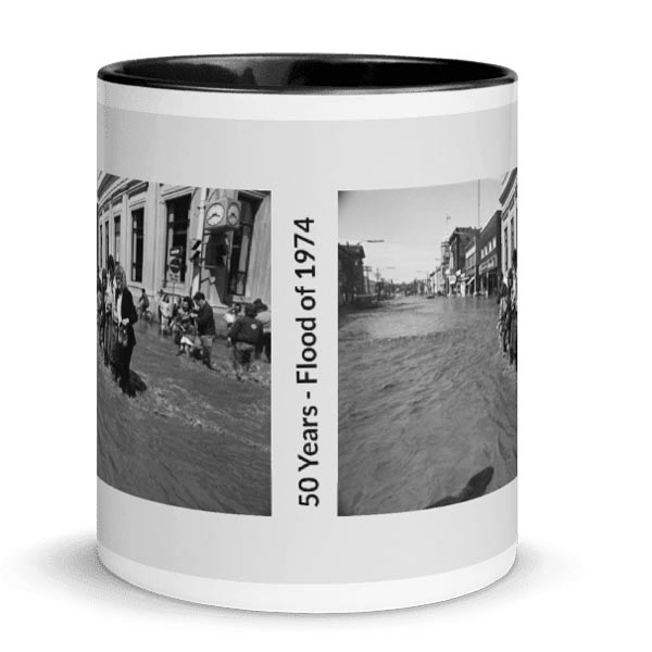 Flood of 1974 Mug Water Street