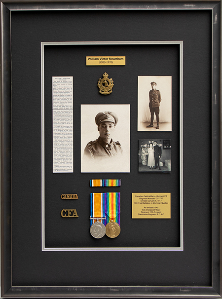 Military memorabilia custom-framed by Krajewski Gallery 1
