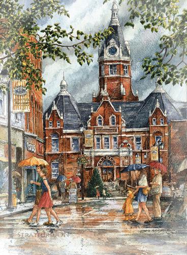 Summer Rain - 8 Art Cards - Krajewski