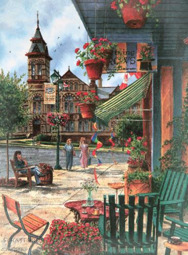 Tea Time in Stratford - 8 Art Cards - Krajewski