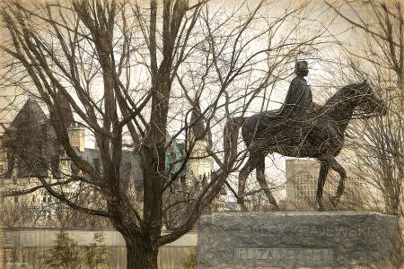 Elizabeth on the Hill - Sepia- Ottawa, ON - Krajewski