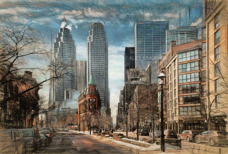 Front Street Gooderham View - Toronto, ON - Krajewski