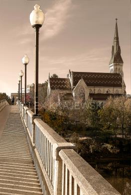 Across to St George's Anglican Church - Krajewski