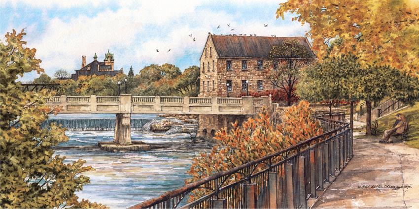 Park Hill Bridge  - ORIGINAL- SOLD - Krajewski