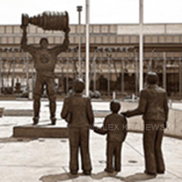 Gretzky Statue - Krajewski