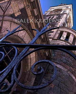 Old Post Office Fence - Colour - Krajewski