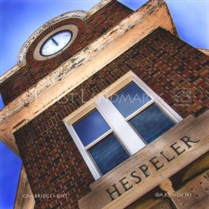 Old Hespeler Post Office Clock- CLR - Krajewski