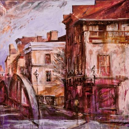 Main Street Bridge - ORIGINAL -  SOLD - Krajewski