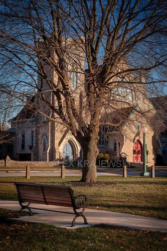 Morning at Trinity-Cambridge, Onatrio - Krajewski