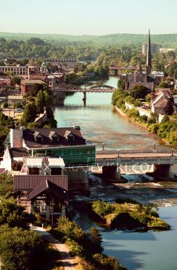 Cambridge Panorama - Vertical-Photograph - Krajewski