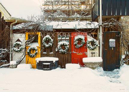 Elora Christmas Wreaths - wide - Krajewski