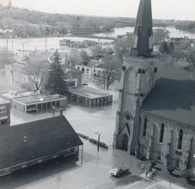 Flood 1974 - Wesley Church - Krajewski