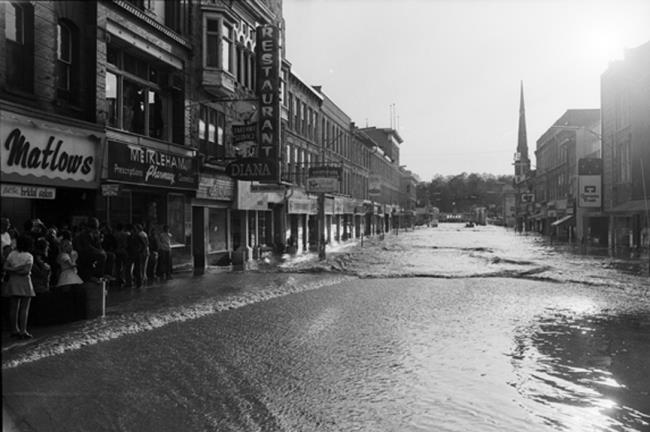 Flood 1974 - Main St. - Krajewski