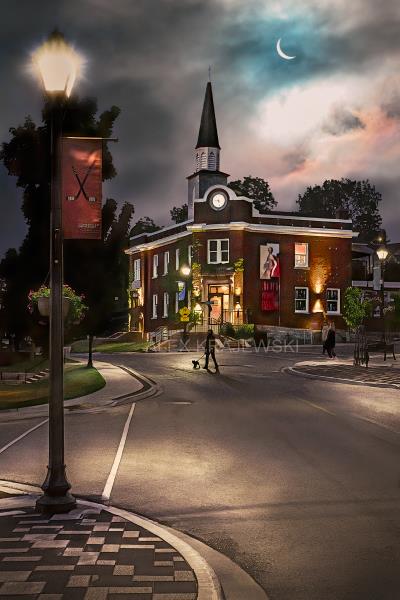 Fashion Museum by Night - Hespeler - (vertical) - Krajewski
