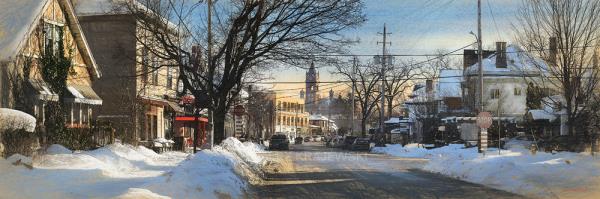 Wortley Village Winter - London, ON - Krajewski