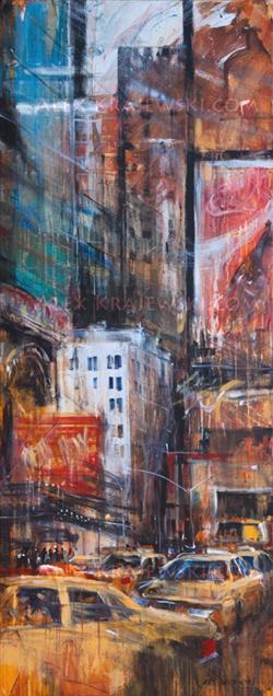 New York - Times Square - ORIGINAL - SOLD - Krajewski