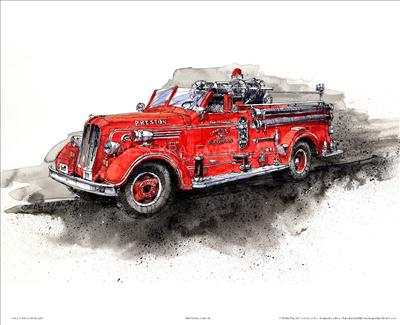 Preston Fire Truck - Krajewski