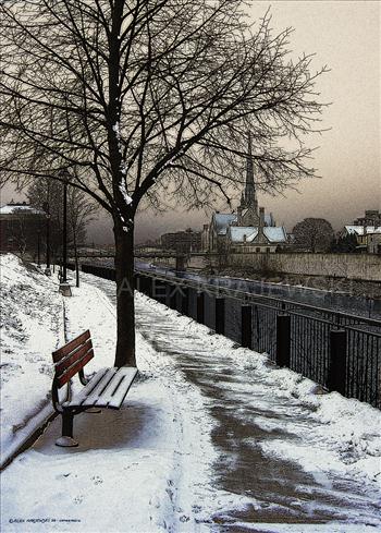 Winter Bench - Vertical - Krajewski