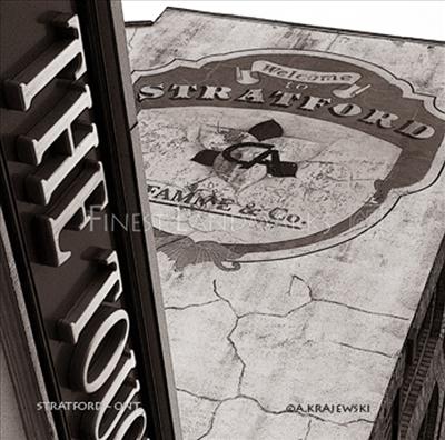 STR-0002-BW-Vintage Sign - Krajewski