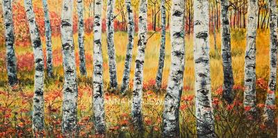 Sunny Forest - Original-SOLD - Krajewski