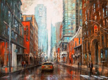 Toronto-Adelaide & Peter - ORIGINAL - Krajewski