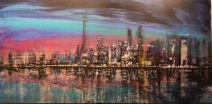 Toronto Night Skyline - Krajewski