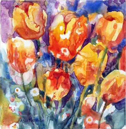 Tulips - ORIGINAL - Krajewski