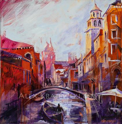 Venice 2 - ORIGINAL - SOLD - Krajewski