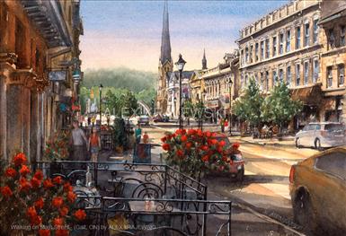 Walking Down Main - Krajewski