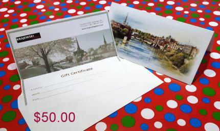 Gift Certificate - $50 - Krajewski