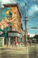 Painted Corner - Cabbagetown - Toronto, ON