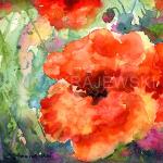 Poppy 1- ORIGINAL-SOLD