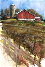 Red Barn - ORIGINAL - SOLD