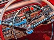 Red Caddy Interior