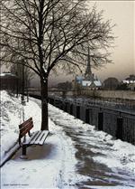 Winter Bench - Vertical