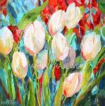 White Tulips